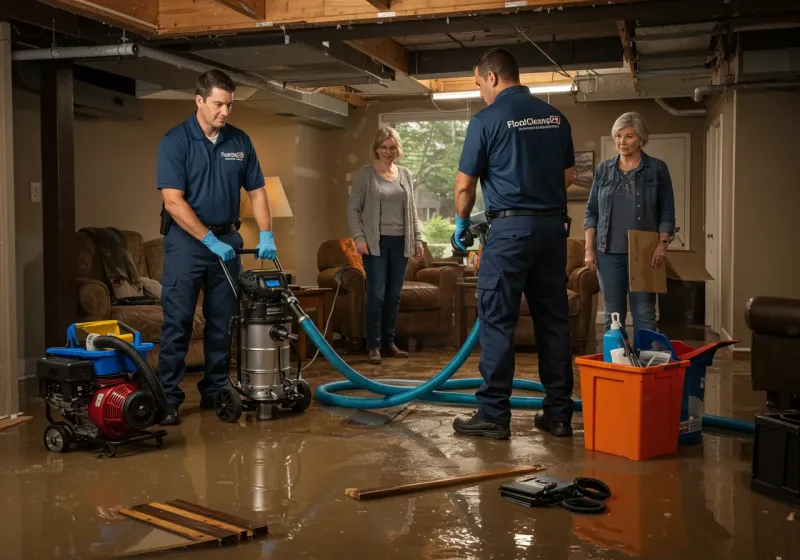 Basement Water Extraction and Removal Techniques process in East Cleveland, OH